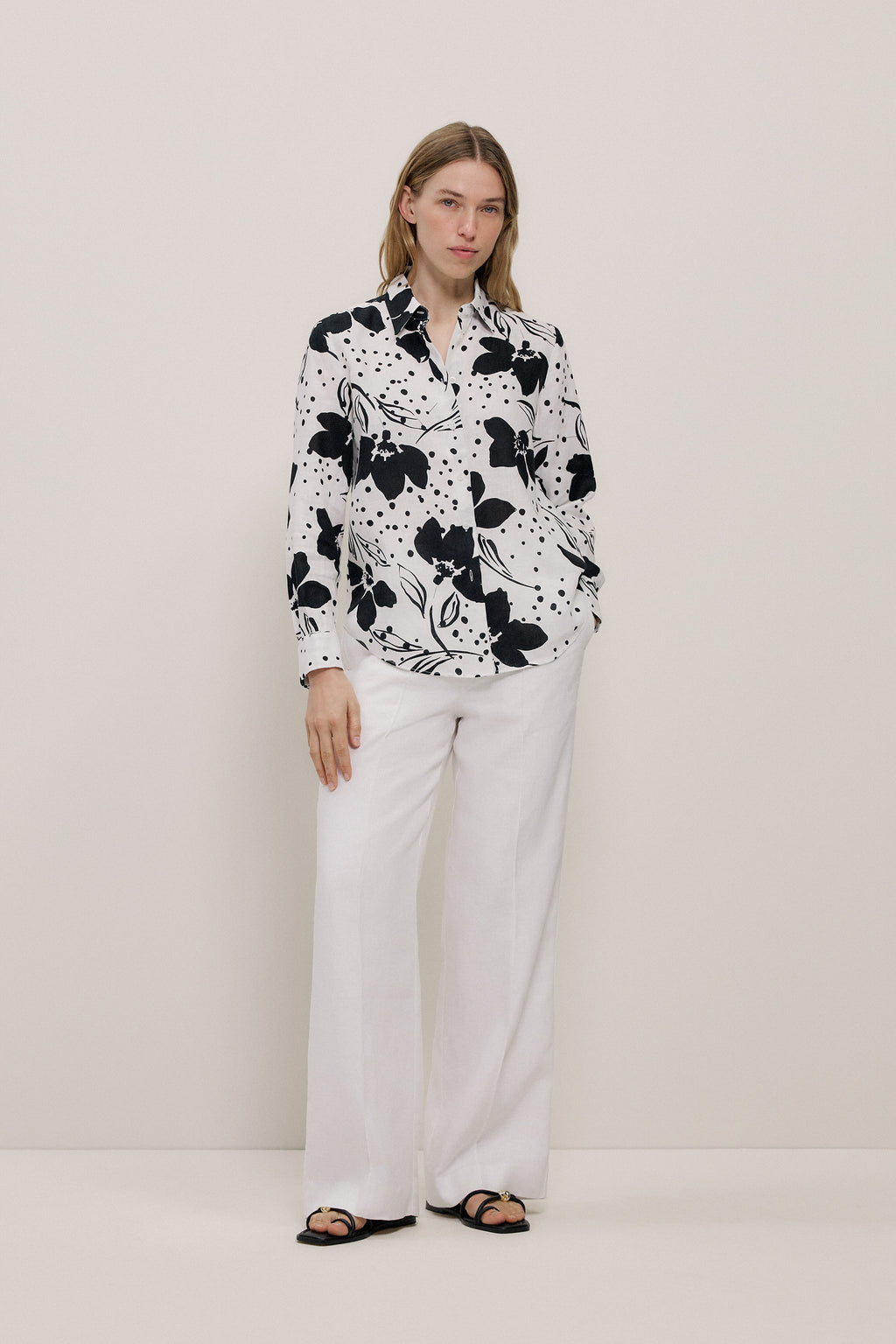 Etta Linen Long Sleeve Shirt
