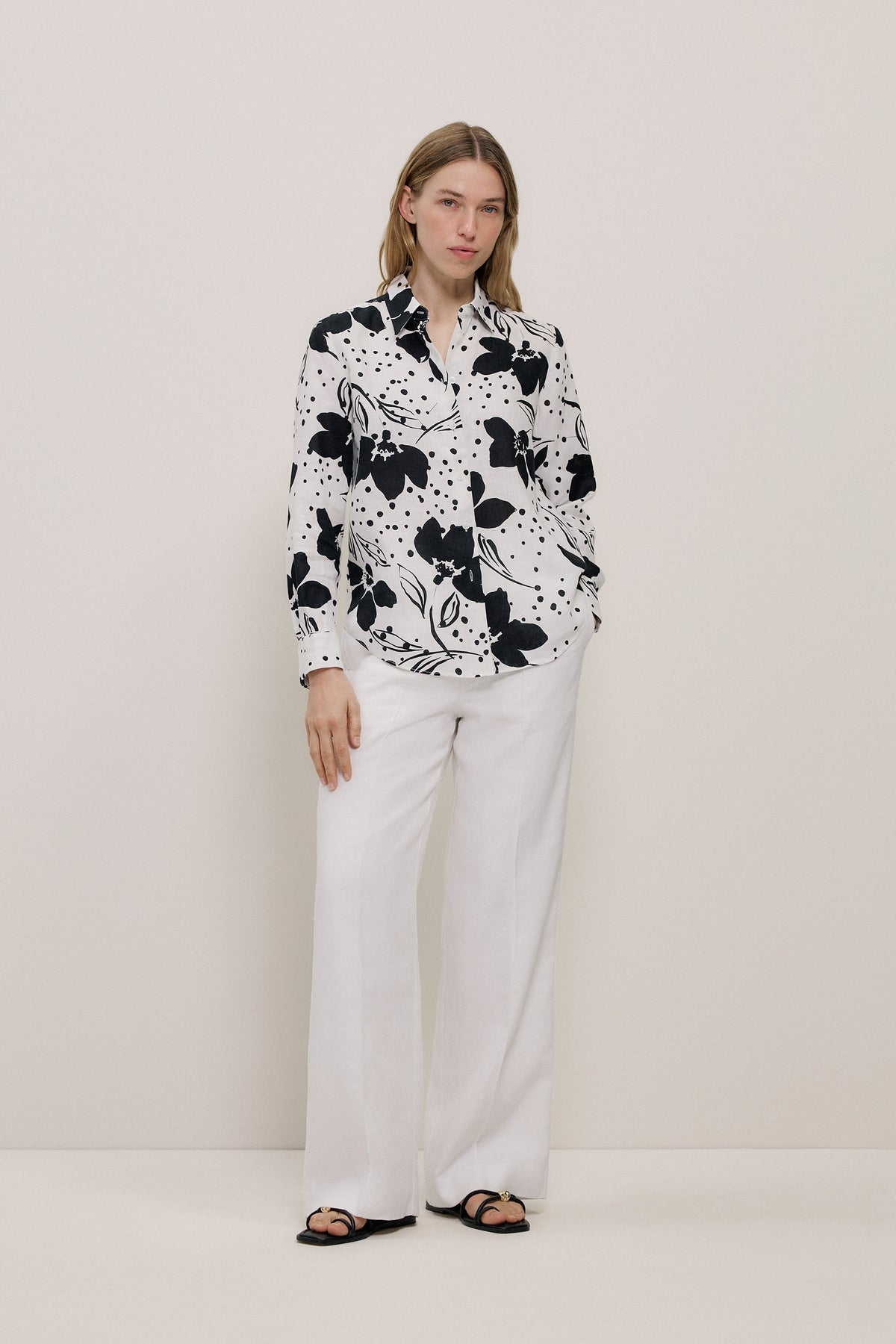 Etta Linen Long Sleeve Shirt