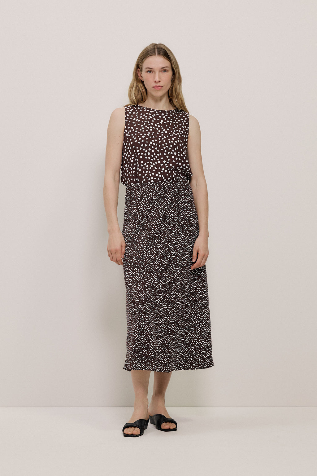 Elorie Bias Slip Skirt