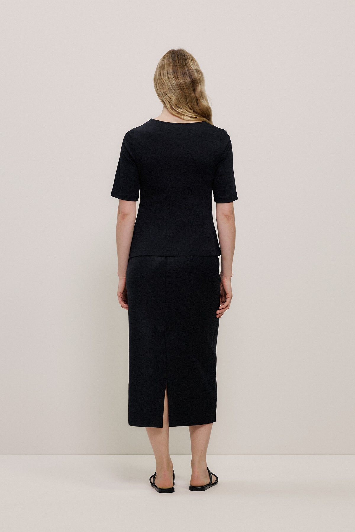 Modal Cotton Asymmetric T-shirt