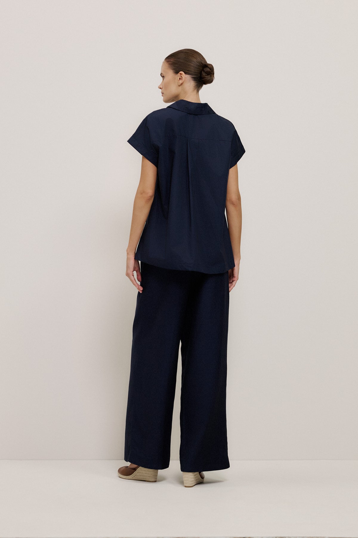 Cotton Poplin Popover Shirt