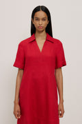 Linen Popover Dress