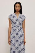 Mosaic Relaxed Popover Dress