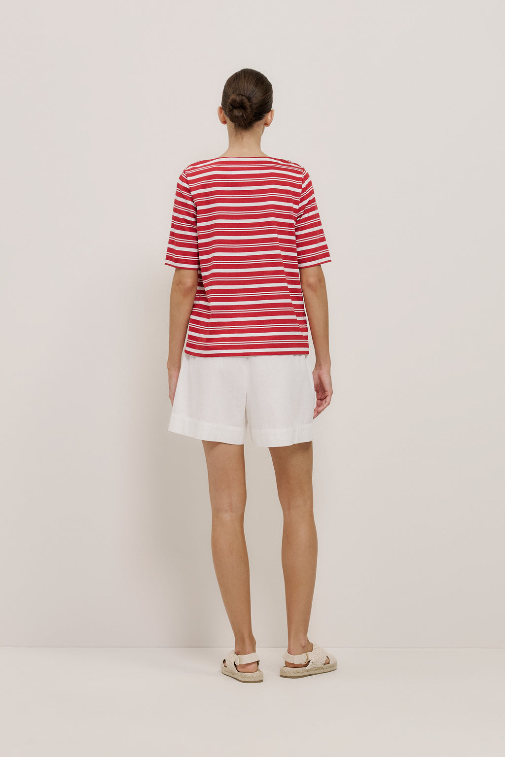 Stripe Boatneck T-shirt
