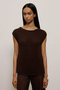 Corded Cotton Knit Tunic