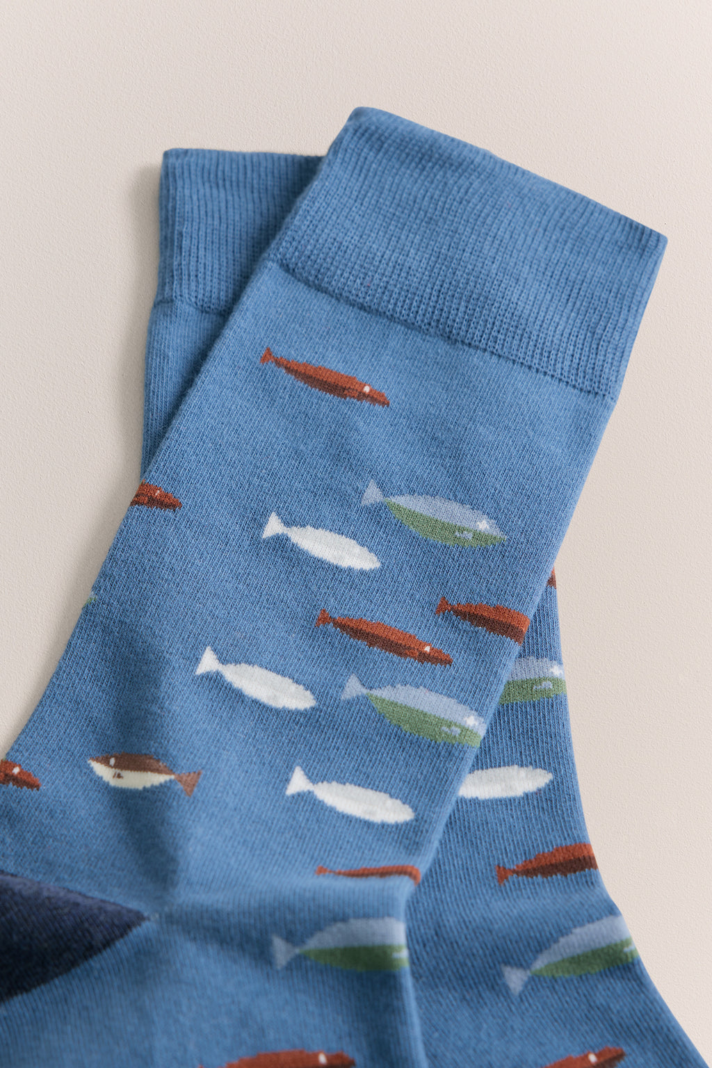 Fish School Crew Sock