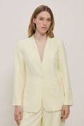Collarless Longline Blazer