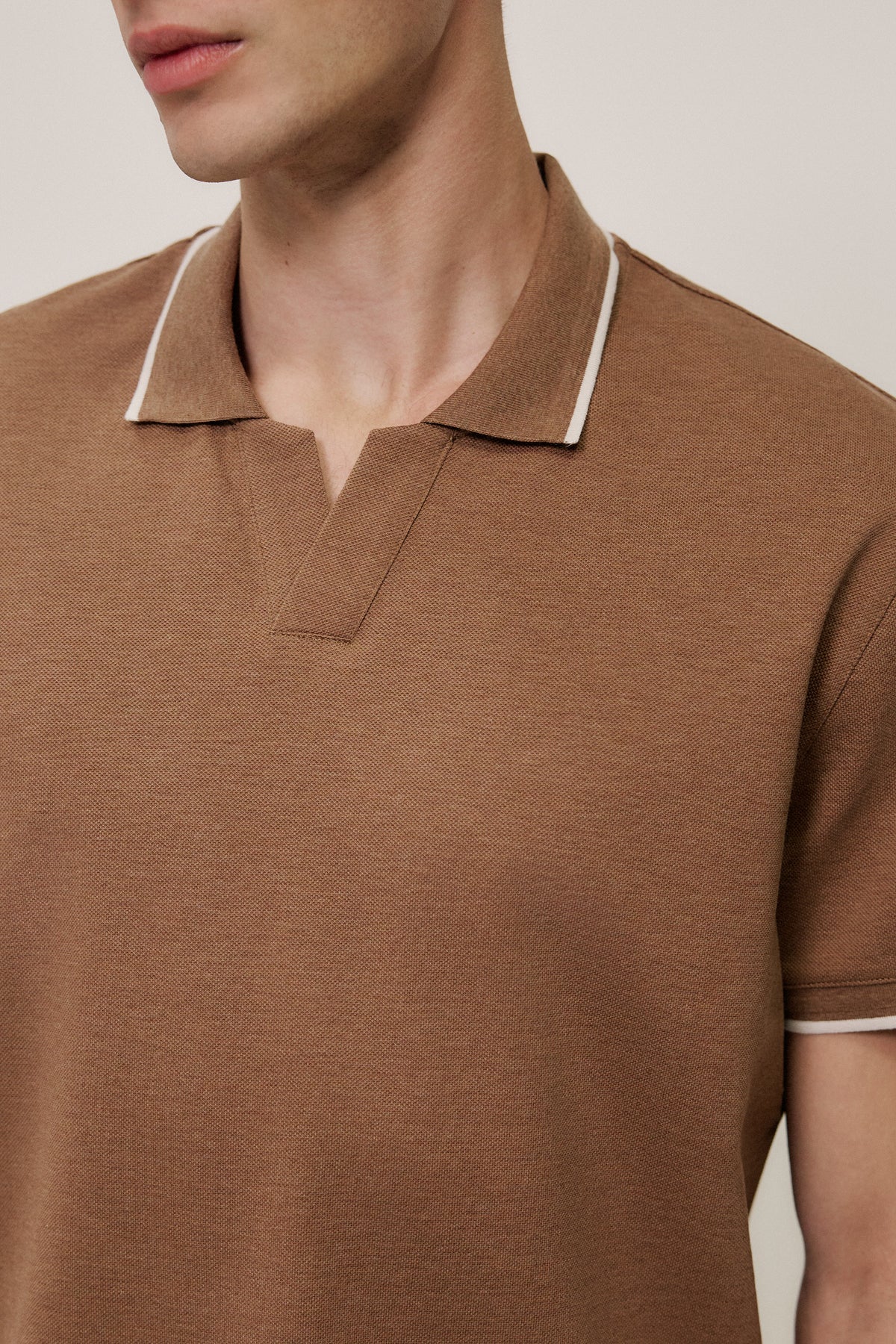 Mercerised Cotton Pique Marle Polo