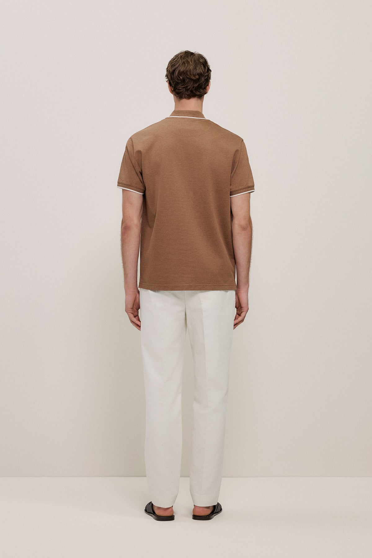 Mercerised Cotton Pique Marle Polo
