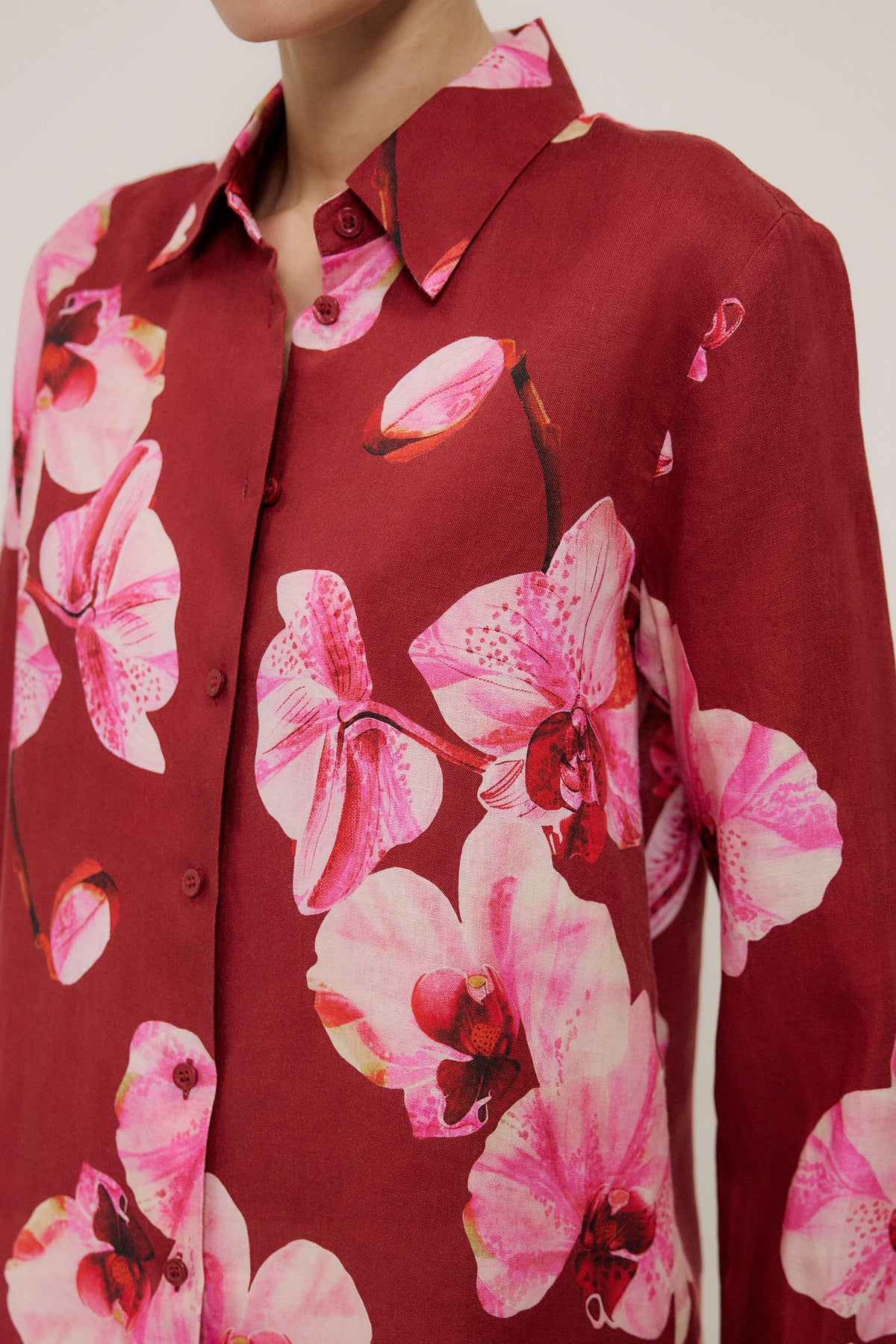 Arden Linen Long Sleeve Shirt